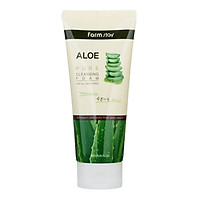 Sữa Rửa Mặt Chiết Xuất Từ Lô Hội Farmstay Aloe Pure Cleansing Foam (180ml)