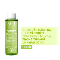 Nước Cân Bằng Giảm Mụn Và Thông Thoáng Lỗ Chân Lông SVR Sebiaclear Micro - Peel 150ml