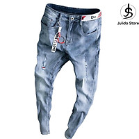 Quần jeans nam cao cấp nhiều mẫu Julido, chất jean co dãn 4 chiễu mẫu HUY01