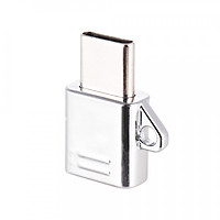 Đầu Chuyển Micro USB Sang Type-C Samsung Xiaomi Bạc