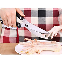 Kéo Cắt Gà Dài 25cm Bằng Thép Có Móc Gài Khóa