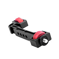 Gimbal Stabilizer Rotatable Extension Bracket Holder Support with 1/4 Inch Screw Cold Shoe Mount for Mounting Monitor