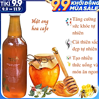 Mật Ong Nguyên Chất Hoa Cà Phê Golden Honey - Tốt Cho Sức Khỏe Tăng Hệ Miễn Dịch, Hỗ Trợ Chữa Dứt Điểm Ho, Giảm Nguy Cơ Bệnh Tim Mạch, Hỗ Trợ Giảm Mụn Trứng Cá, Sáng Đẹp Da Và Môi, Chế Biến Nhiều Thức Uống Và Món Ăn Ngon Bổ Dưỡng - Chai 500ml
