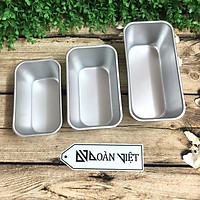 Khuôn Bông Lan, Bánh Mì, Khuôn Nhôm Đúc Chữ Nhật- Nhiều Size - Khuôn Khay các loại bánh nướng và hấp. Sản phẩm khuôn đủ size kích thích khác nhau, dễ lựa chọn phù hợp cho các lò nướng
