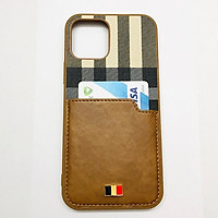 Ốp lưng cho iPhone 13 Pro Max hiệu MENTOR VII Caro Wallet chống sốc - Hàng nhập khẩu