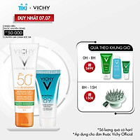 Bộ Kem Chống Nắng Chống Ô Nhiễm, Bụi Mịn Và Căng Mượt Da VICHY Capital Soleil Mattifying