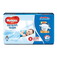 Tã dán sơ sinh Huggies mới size S gói 56 miếng