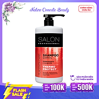 Dầu gội Salon Professional bảo vệ tóc khỏi các tác động nhiệt của máy sấy, m.áy làm t.óc 1000ml