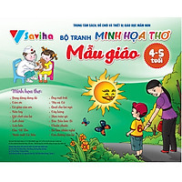 Bộ tranh minh họa thơ mẫu giáo 4-5 tuổi – Theo chủ đề (Tranh đế lật chữ A)
