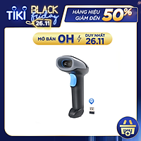 Aibecy Handheld Barcode Scanner 1D/2D/QR Code Scanner 2.4G Wireless & USB Wired Bar Code Reader Compatible with Windows