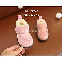 Giày Bốt Cho Bé Gái 6 - 18 Tháng GC42