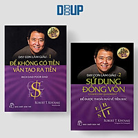 Bộ 2 cuốn sách về kinh tế hay nhất : Dạy Con Làm Giàu (Tập 1) - Để Không Có Tiền Vẫn Tạo Ra Tiền + Dạy Con Làm Giàu (Tập 2) - Sử Dụng Đồng Vốn (Tặng kèm Bookmark thiết kế AHA)