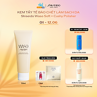 Kem Tẩy Tế Bào Chết Shiseido Waso Soft + Cushy Polisher (75ml) - 13964