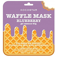 Mặt Nạ Bánh Quế Việt Quất KOCOSTAR WAFFLE MASK BLUEBERRY