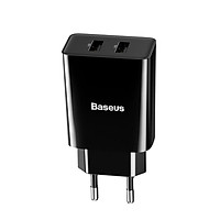 Dock sạc nhanh Baseus 10.5W vỏ nhựa PC cao cấp Dual USB an toàn tuyệt đối cho thiết bị sạc ( 2 màu ) - Hàng chính hãng