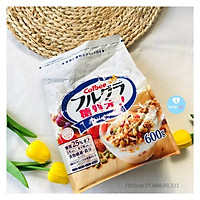 NGŨ CỐC CALBEE GIẢM 25% ĐƯỜNG 600G MÀU TRẮNG- HÀNG NHẬT NỘI ĐỊA