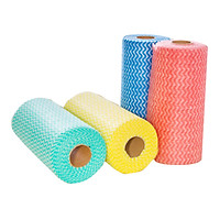 Cuộn Khăn đa năng cho gia đình bạn (1 cuộn 50 khăn) - Giao Màu Ngẫu Nhiên