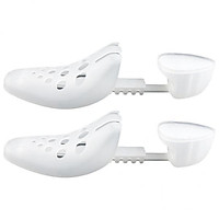 2x 2Pcs Women High Heel Shoe Stretcher Professional Adjustable Shoe Trees for Men,Plastic