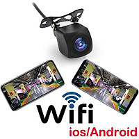 WiFi Camera Wireless Backup Camera for Car with APP Intelligent Video Recording/Sharing Camera