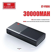 Bộ sạc dự phòng 30000mAh Earldom PD-06 Hỗ trợ sạc nhanh Hàng Chính Hãng