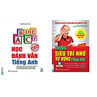 Combo sách học tiếng anh thật đơn giản: Học đánh vần tiếng anh và luyện siêu trí nhớ từ v