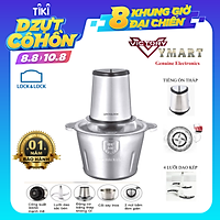 Máy Xay Thịt Cối Inox Lock&Lock EJM172 (2 lít) Hàng Chính Hãng