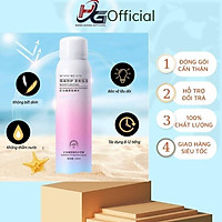 Xịt chống nắng MayCreate nâng tone,chống nước 150ml(tặng kèm góibông tẩy trang Lameila)