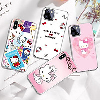 Ốp điện thoại chống sốc họa tiết mèo hello kitty thời trang dành cho iphone 11 / 12 / 5s / 6s / 6s plus / 7 plus / 8 plus / 12 mini - HP212
