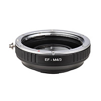 EF-M4/3 Camera Lens Mount Adapter Ring Focus Reduce Aperture Enlarge Replacement for Canon EF Lens to Panasonic