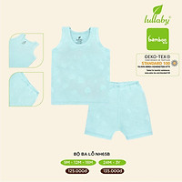 Bộ ba lỗ sợi tre bé trai bé gái LULLABY BAMBOO cực xinh