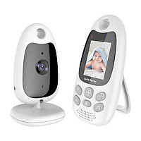 Wireless Baby Monitor Digital Camera Video Monitor for Kid 2.0Inch LCD Screen Room Temperature Detection Two-Way Talk