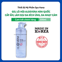 ALOEVERA GEL - 500ml (Gel Lô Hội, Nha Đam, Làm Dịu Da Kích Ứng, Da Nhạy Cảm, Da Mụn) - Hàng Chính Hãng