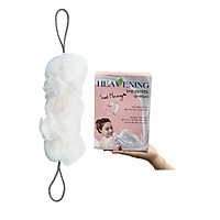 Combo 01 chai sữa tắm sữa tắm trắng da toàn thân Hàn Quốc Heavening Perfect 750ml + 01 Bông tắm Nylon Body Washer có quai cầm 2 bên tiện dụng