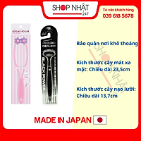Combo bàn chải ion vệ sinh lưỡi + cây lăn matxa mặt nội địa Nhật Bản