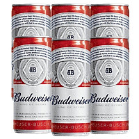 Lốc 6 lon bia BUDWEISER 330ml (lốc) - 8936094291234
