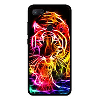 Ốp lưng cho điện thoại Xiaomi Mi 8 Lite - 0262 TIGER02 - Viền TPU dẻo - Hàng Chính Hãng
