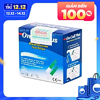 50 que thử tiểu đường On call plus của hãng ACON/Mỹ, dùng cho máy On call plus và On call EZii