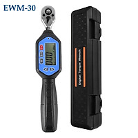 EWM-100 Digital Torque Wrench 3/8 Square Drive Max. 73.7ft.lb Torque Accurate to ±2% with Buzzer LED Indication and Peak