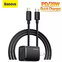 Sạc Nhanh Baseus 20W USB C Hỗ Trợ Sạc Nhanh Type C PD Cho iPhone - Công Nghệ Power Delivery 3.0 QC 3.0 - Hàng Chính Hãng