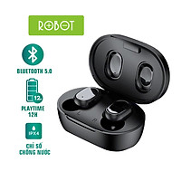 Tai nghe không dây bluetooth 5.0 - ROBOT T20 - Hàng Chính Hãng