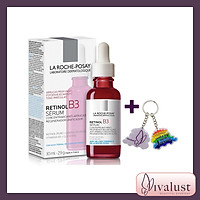 Tinh chất giúp tái tạo da, giảm thâm nám và nếp nhăn trên da, làm đều màu da La Roche Posay Retinol B3 Serum (30ml) + Tặng Móc Khóa