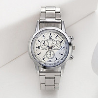 Steel Glass Mesh Automatic Casual Business Round Dial Watches for Men