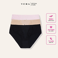 Combo 6 quần lót Bikini nữ Vera màu ngẫu nhiên VBQB6323