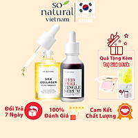 Combo Dưỡng Da Red Peel 35ml Và Silk Collagen Ampoule Chính Hãng So Natural