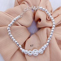 Lắc tay bi cát cho ng lớn bạc ta giá tốt