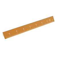 Ruler & Pen Combo Aluminum Stationery Multifunction Triangular Drafting Rulers DIY Drawing Tools 15cm 6 Inch
