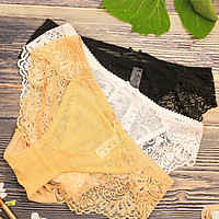 Combo 3 Quần Lót Nữ Ren Hoa, Phối Lưới Cao Cấp Atuner QL016, Quần Lót Nữ Gợi Cảm, Ngọt Ngào - Hàng Chính Hãng