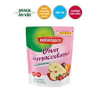 Trái cây sấy dẻo hỗn hợp Noberasco Ý 200g, giàu chất xơ, chống oxy hóa da, phù hợp bà bầu ăn vặt