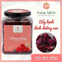 Trà Hoa Hồng Cổ SaPa Sấy lạnh 35gram - Hoa Lâm - Chứa vitamin C, carotene, các loại vitamin nhóm B và vitamin K mang lại nhiều công dụng tuyệt vời cho cơ thể, thư giãn, đẹp da
