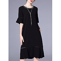 Đầm Cho Người Mập Đủ Size 18 - Đen